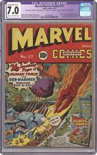 Marvel Mystery Comics #17 CGC 7.0 RESTORED 1941 4393858001 picture