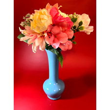 Vintage McCoy Floraline vase blue # 403 picture