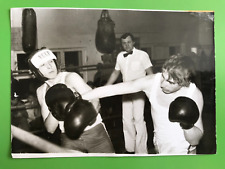 Handsome Guys Boxers Ukrainian Boxing Tournament Gay Int Vintage Photo picture
