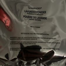 Starbucks Lavender Powder 12oz Bag (1 Bag) BB July 2024 picture