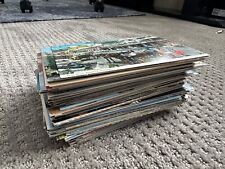 Lot of 169 USA/International Mixed Postcards Used & Unused 60’s&70’s + 2 Folders picture