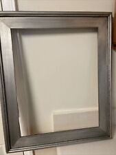 Vtg Ornate Gray Gilt Wood Picture Frame Layered Lines 25.” X21.5” (fits 16x20”) picture