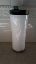 Starbucks 2011  White  Stainless Steel Tumbler  16 oz Pre-owned picture