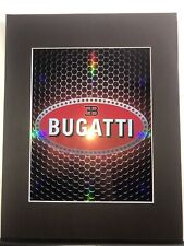 Bugatti Logo Holographic 11x14 Matted Frame picture