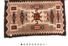 antique navajo rug picture