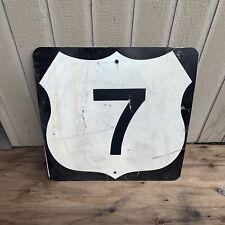 Vintage Route 7 Sign,36” by 36” rustic look picture