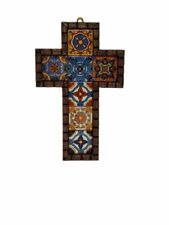 Cross, Handmade Wood and Tile picture