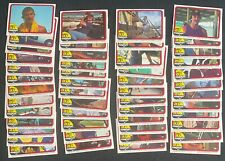 Magnum P.I. Trading Cards - 1982 - Vintage -Partial Set - 49 Cards picture
