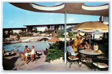 1959 The New Beautiful Jack Tar Hotel And Pool Galveston Texas TX Postcard picture