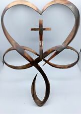 Heart Cross Infinity Symbol Metal Wall Art 24