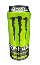 NEW REHAB MONSTER ENERGY GREEN TEA DRINK RECOVER 1 FULL 15.5 FLOZ (458 mL) CAN picture