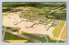 Cincinnati OH-Ohio, Greater Cincinnati Airport, Antique, Vintage Postcard picture