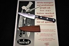 K SABATIER ,Limited edition , 1834 Authentique  4 inch Paring Knife . made in Th picture