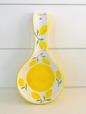 TERRAMOTO Lemons design ceramic spoon rest Est 1992 picture
