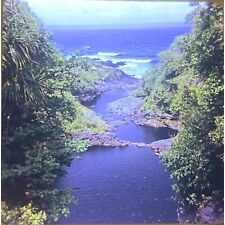 Vintage 1973 Lot of 50 Kodak Slides Travel Hawaii Luau People Ocean Coast picture