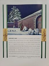1934 R. A. Lasley Co. Fortune Magazine Print Advertising Engineers Russia Snow picture