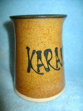 KARANAC, Croatian Handcrafted Pottery; Vase; Cup; 4