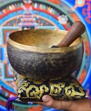 Tibetan 7-8 inch|| Antique Hand Made Singing Bowl || Deep Peaceful Vibrations || picture