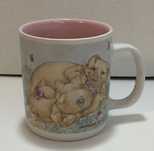 Pigsville Coffee Mug Piggy Mama Pig 8 Oz Tea Cup Ganz Happiness Is Vintage Funny picture