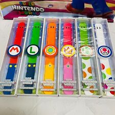 USJ Mario Power Up Band Complete 6 set Amiibo Super Nintendo World Limited New picture