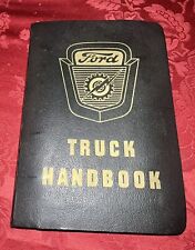 Vintage 1953 Ford Truck Handbook Dealership Salesman All Models Included picture