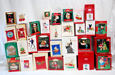 Christmas Ornaments Assorted Hallmark, Carlton Cards & Enesco  31 Total  XM1551 picture