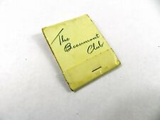Vintage Beaumont Club Matchbook Houston Country Club picture