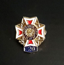 10 Yr. Member VFW Auxiliary Lapel Pin Veterans Of Foreign Wars picture