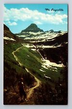 Glacier National Park MT-Montana, Reynolds Mountain, Antique Vintage Postcard picture