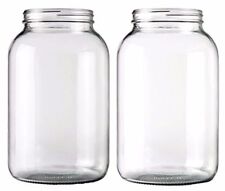 One Gallon Wide Mouth Glass Jar-Set of 2 - no lid picture