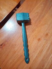 Vtg.Aluminum Meat Tenderizer Mallet  Easy-Grip Hammer Handle Some Scratches/Wear picture