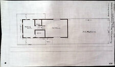 NYNH&HRR Plympton Mass Combination Station  Plan on Vellum  picture