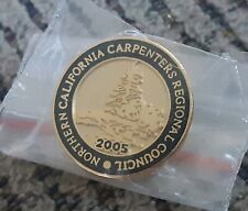 CARPENTERS Local 588 Northern California regional council Union 2005 lapel Pin picture