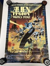 Vintage 1985 Alien Legion Epic Comics Poster 22x34 Carl Potts Science Fiction picture