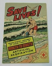1962 Monarch Life Assurance Winnipeg Canada Mouth-To-Mouth Respiration FREE S/H picture