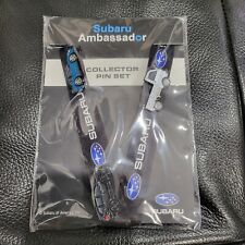 RARE Limited Edition Subaru Ambassador Collector Pinset And Lanyard - 2022 picture