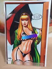 Gritty & Gorgeous Spider Gwen Stacy Jose Varese Virgin Limited 2 Of 25 Topless picture