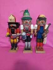 Vintage Holzkunst Christian Ulbricht Nutcracker Collection Lot Of 3 Must See picture