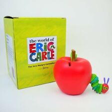 Eric Carle's  THE VERY HUNGRY CATERPILLAR Apple Coin Bank Kid's Fun Bank - NIB picture