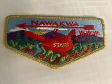 Mint OA Flap Lodge 3 Nawakwa GMY Border 2005 SR7A Conclave Staff S-93 picture