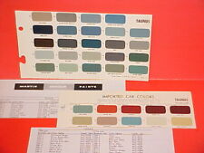 1948-1962 FORD GERMANY TAUNUS 12M 17M 15M CONVERTIBLE COMBI WAGON PAINT CHIPS picture