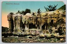 Postcard Temple Rock Somerset Bermuda Geology picture