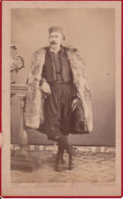 RARE XIX CENTURY SILVINO MASCARICH RAGUSA ( DUBROVNIK ) Noble man TOP CDV PHOTO picture