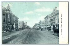 1910 Douglas Avenue Exterior Building Wichita Kansas KS Vintage Antique Postcard picture