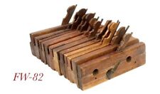 large lot WOOD WOODEN CARPENTER MOLDING PLANE TOOLS beads hollow rounds picture