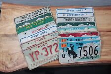 Lot of 15 License Plates Mixed Lot picture