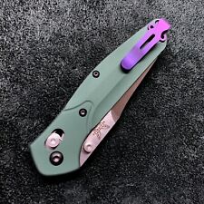 Titanium Deep Carry Clip (NO KNIFE) for a Benchmade 940 in 8 different colors picture