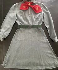 REDUCED RARE 1937-1939 Vintage GIRL SCOUT INTERMEDIATE DRESS UNIFORM picture