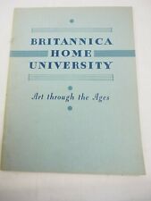 Britannica Home University Art through the Ages 1933 picture