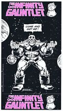 Infinity Gauntlet POP Rack Card George Perez Art 1991 Marvel Comics picture